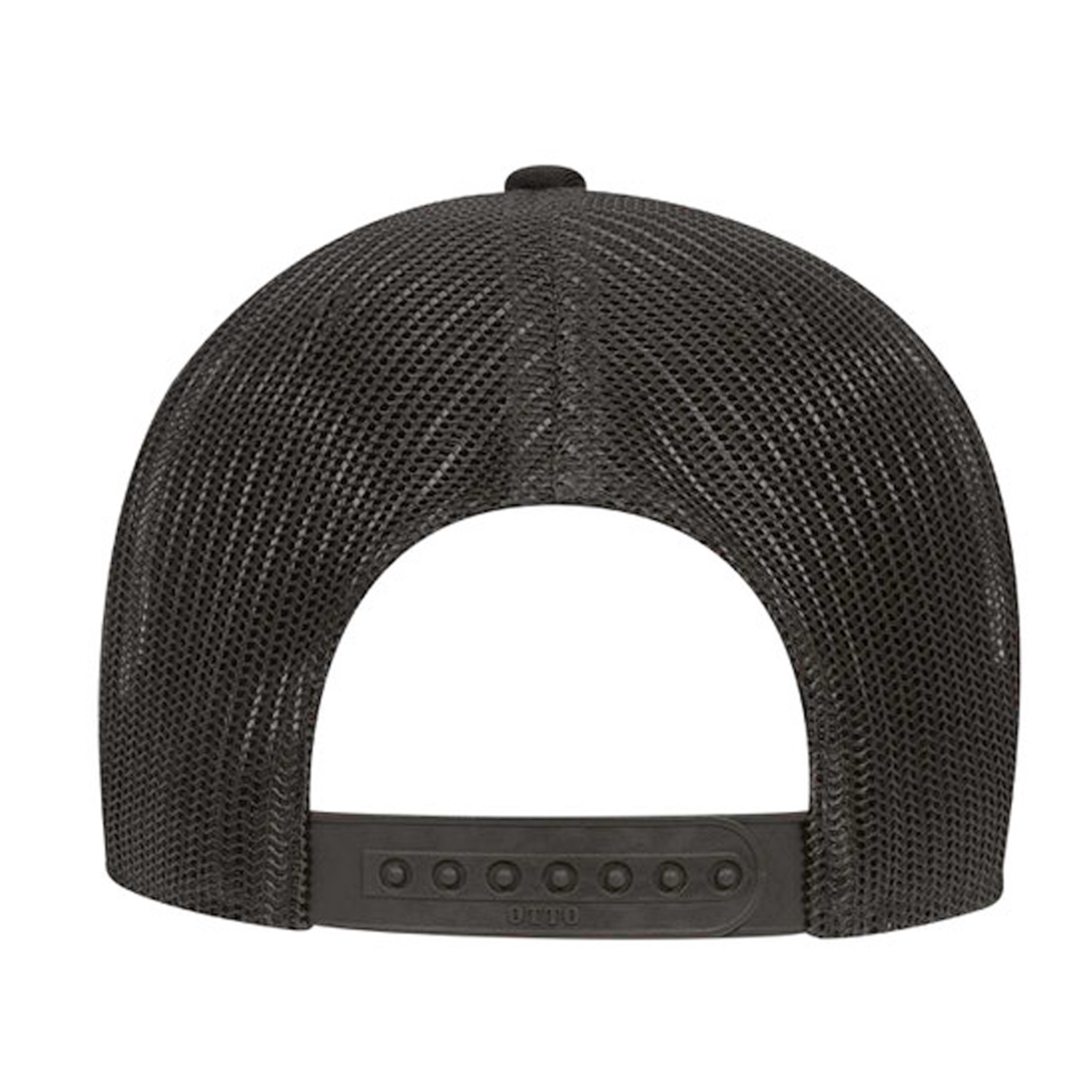 Low Profile Mesh Back Trucker Hat with logo patch