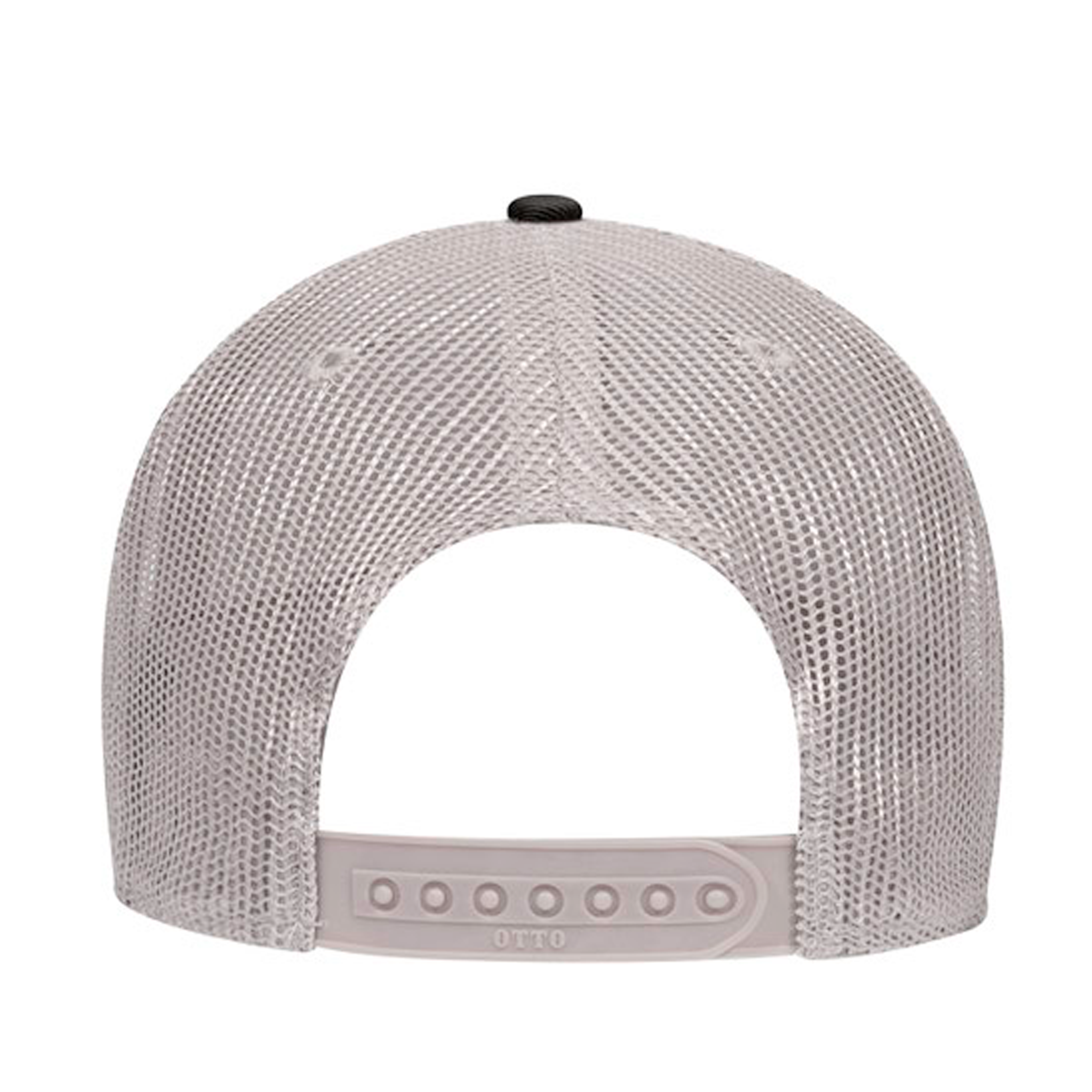 Low Profile Mesh Back Trucker Hat with logo patch