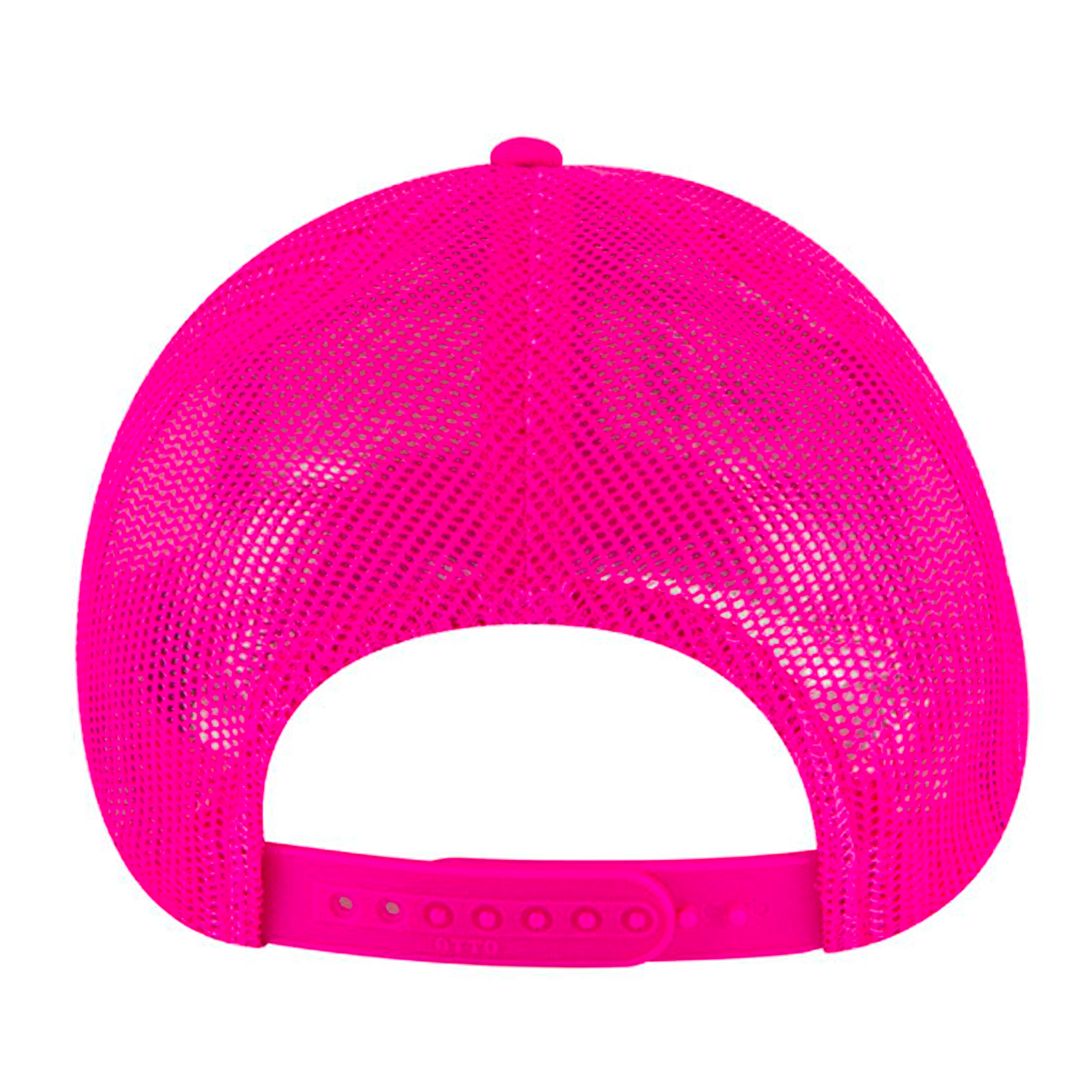 Low Profile Mesh Back Trucker Hat with logo patch