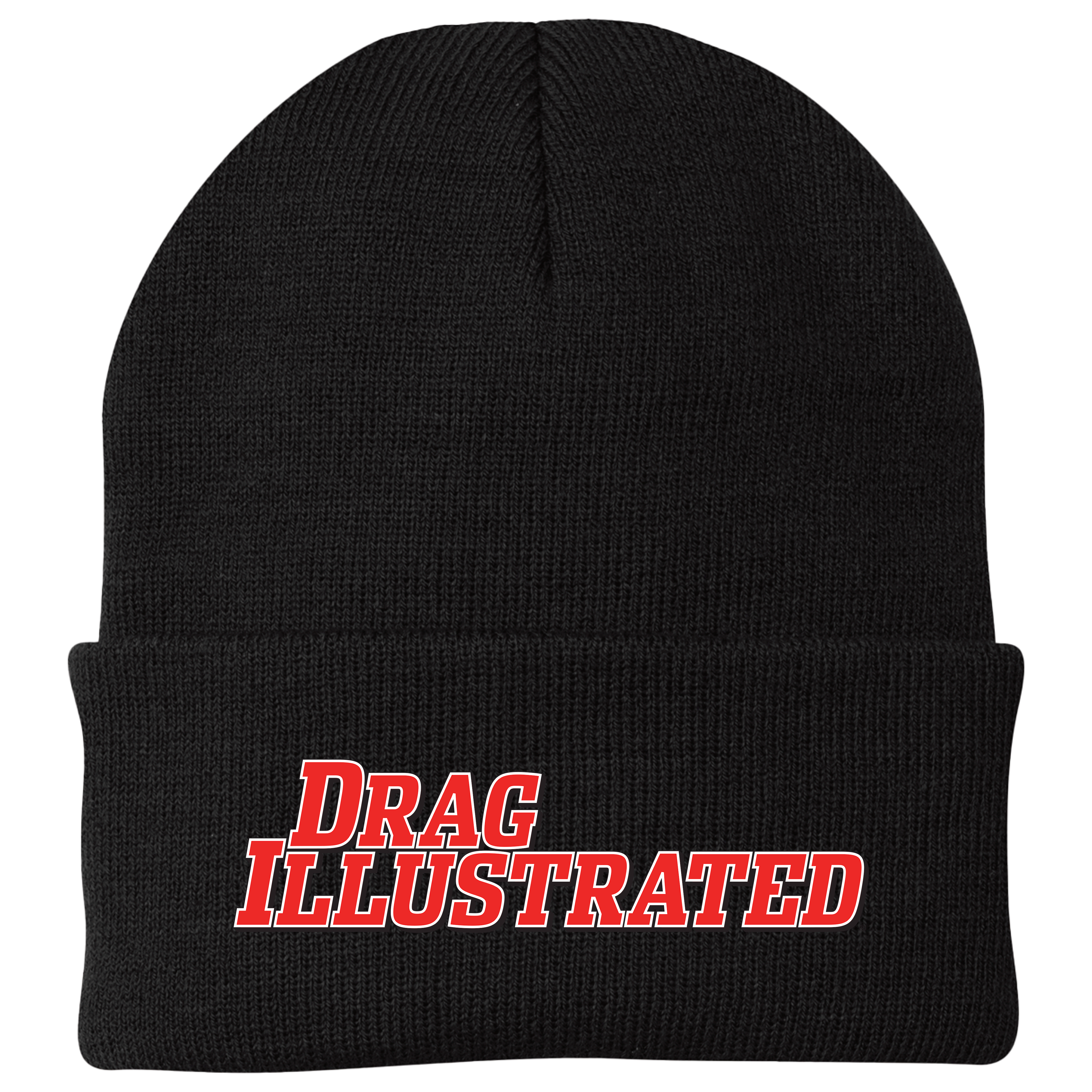 Embroidered Classic Knit Beanie